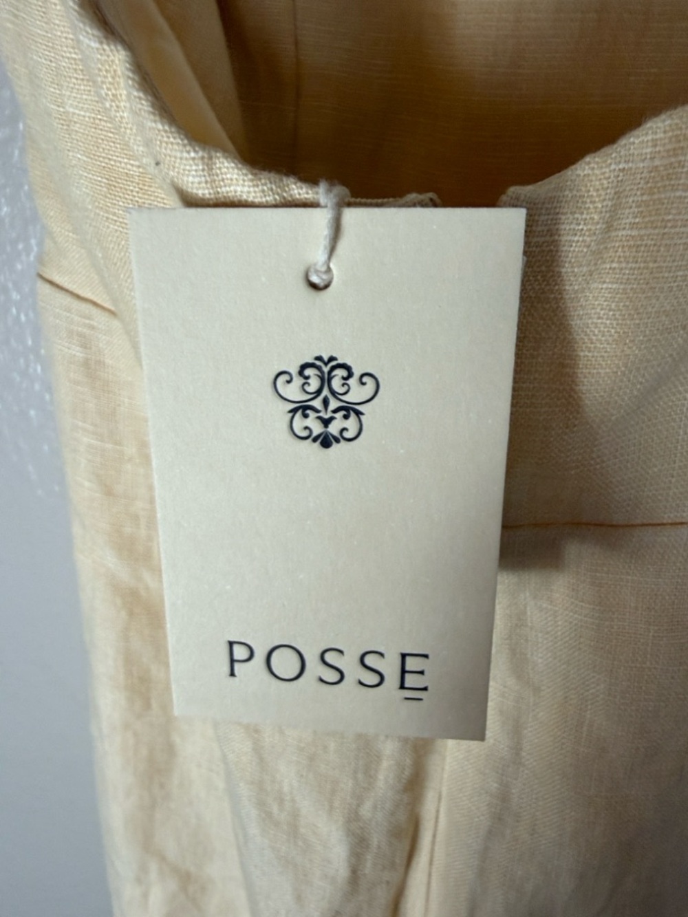 Posse Essie Strapless Dress in Dusty Citron - Picture 9 of 11